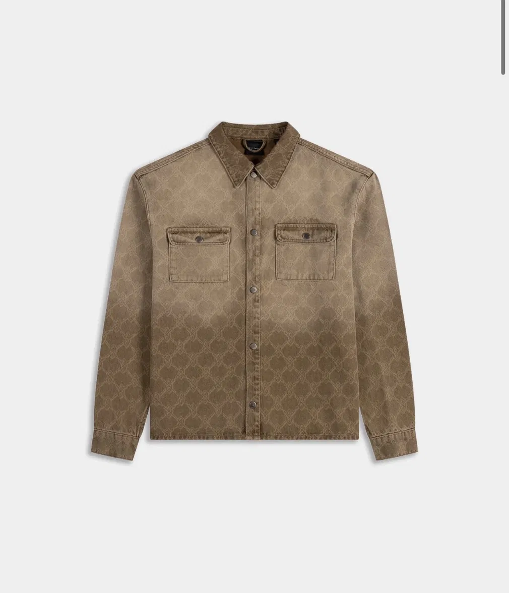 Monogram overshirt shown as a flat product photo
